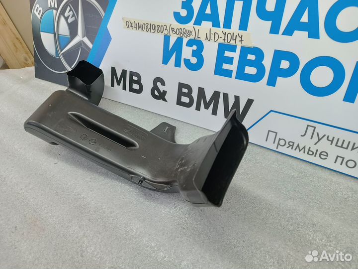 Воздуховод левый для Audi Q7 4M