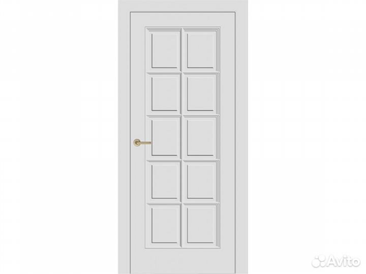 Межкомнатная дверь Provence 10 Белая эмаль глухая