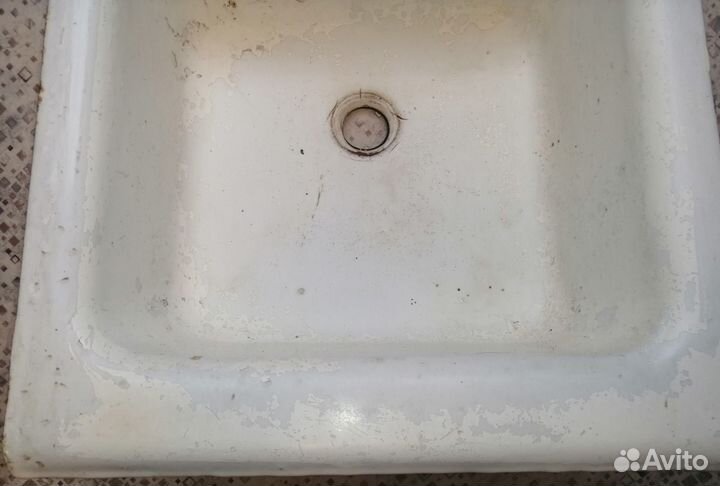 Мойка чугунная эмалированная (1964 г. СССР)