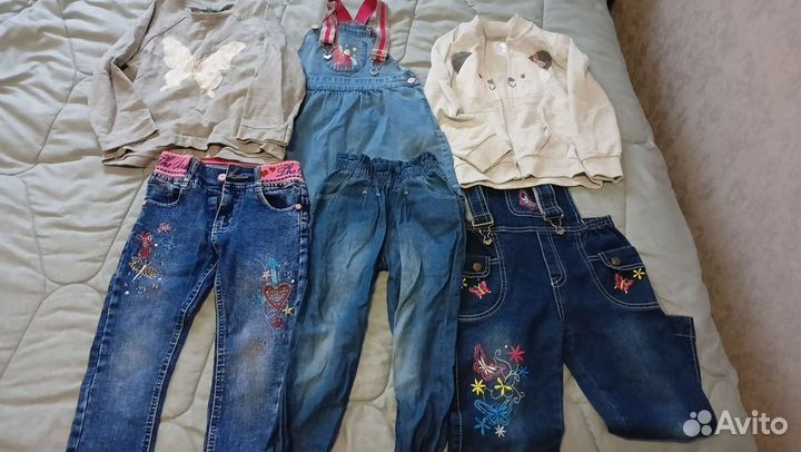 Вещи пакетом на девочку 98-104