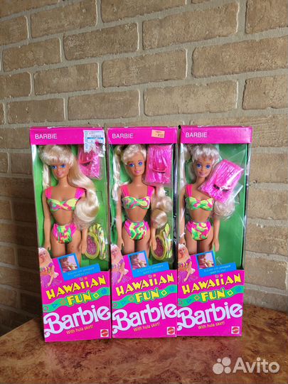 Barbie Hawaii Fun blonde, Kira, Skipper, Ken