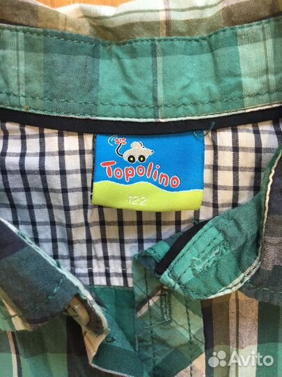 Рубашка на мальчика 122