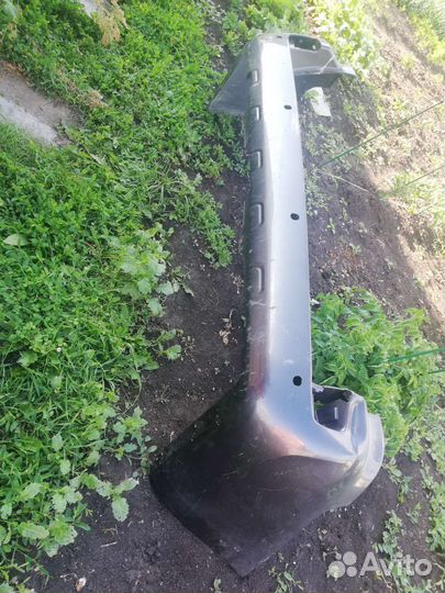 Бампер задний оригинал для Тайота Ленд Крузер 200