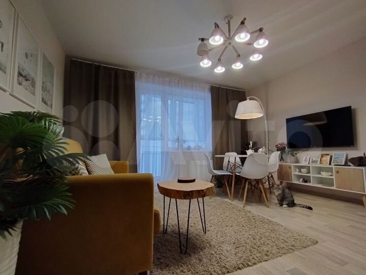 2-к. квартира, 57 м², 4/16 эт.