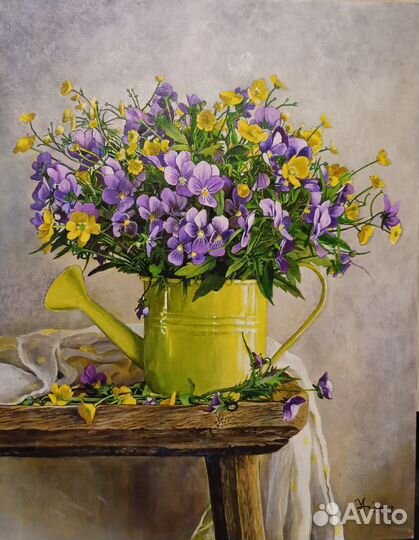 Художник, картины, роспись стен