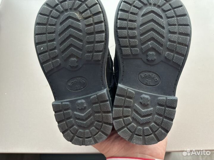 Ботинки демисезонные для мальчика 21