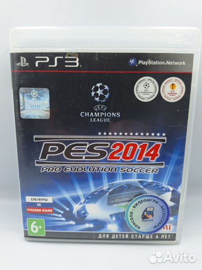 PES 2014 PS3 (б/у, рус.суб.)