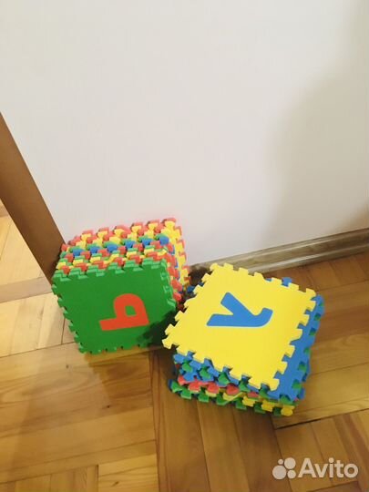 Мягкий пазл коврик