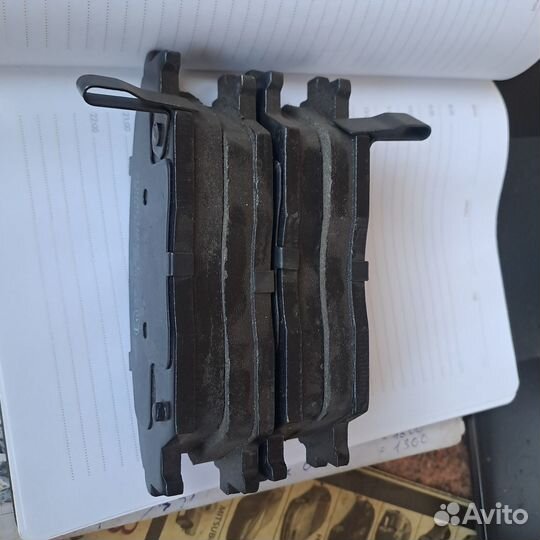 Колодки тормозные передние Civic CRX Prelude