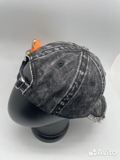 Бейсболка мужская джинсовая с быком