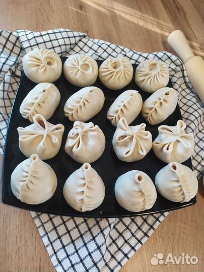 Бурятские буузы собственного изготовления