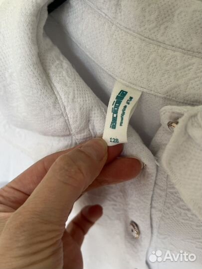 Блузка школьная 128