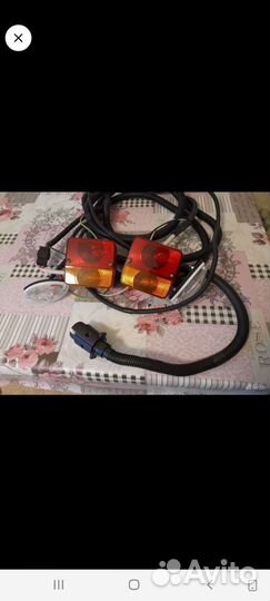 Комплект проводки для легкового автоприцепа