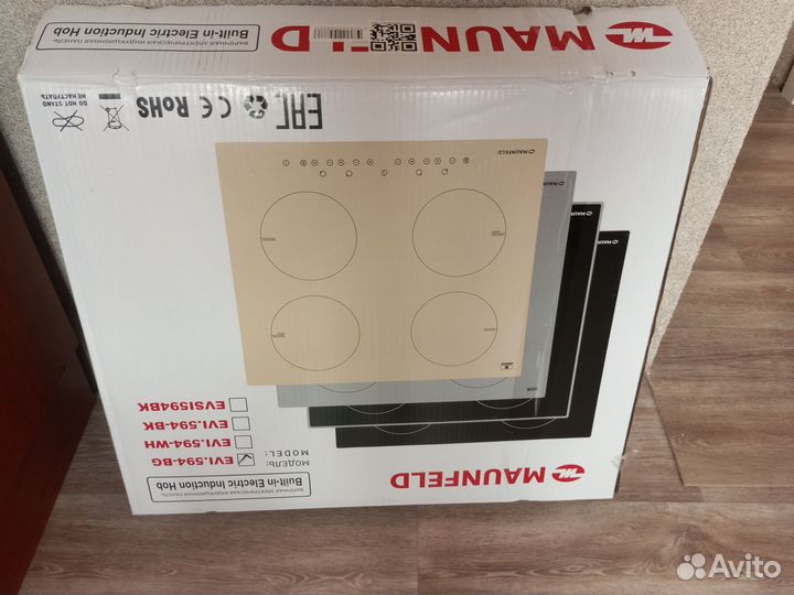 Индукционная варочная панель maunfeld EVI.594-BG