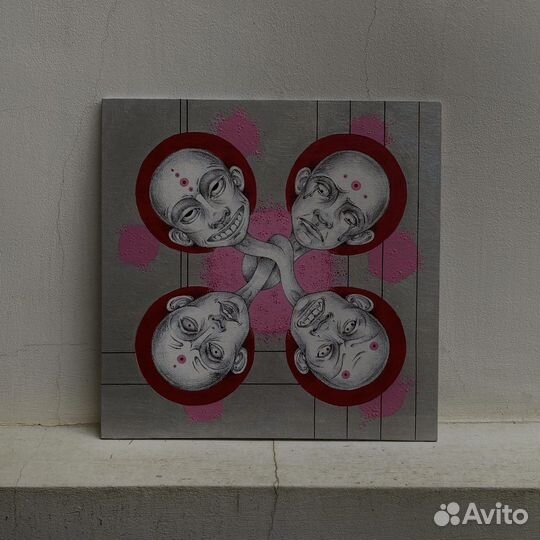 Интерьерная картина акрилом