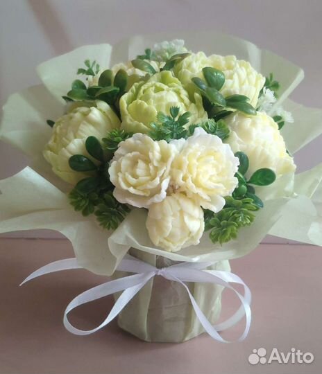 Букет из мыла ручной работы