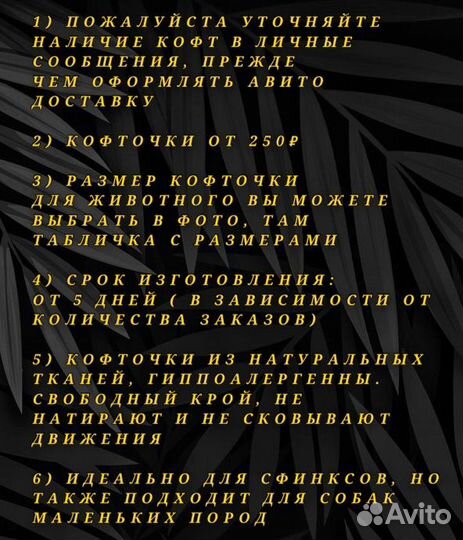 Одежда для сфинкса