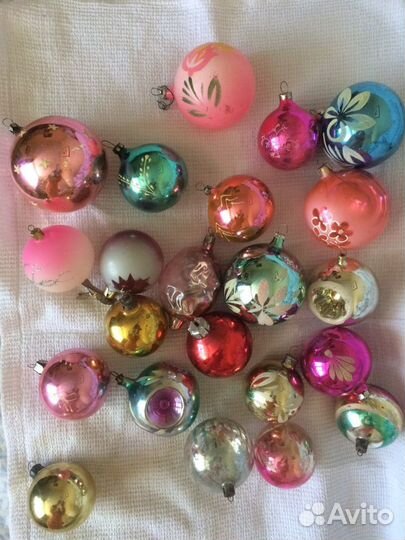 Елочные игрушки СССР