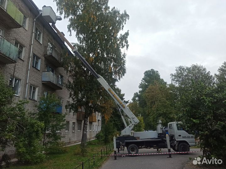 Аренда и услуги телескопической автовышки, 16 м