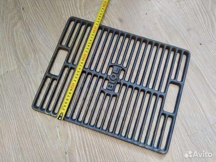Решетка гриль чугунная 41х32 Biol
