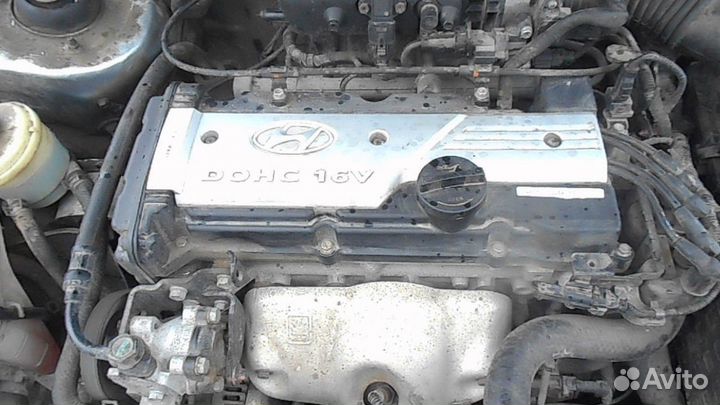 В разборе двигатель accent