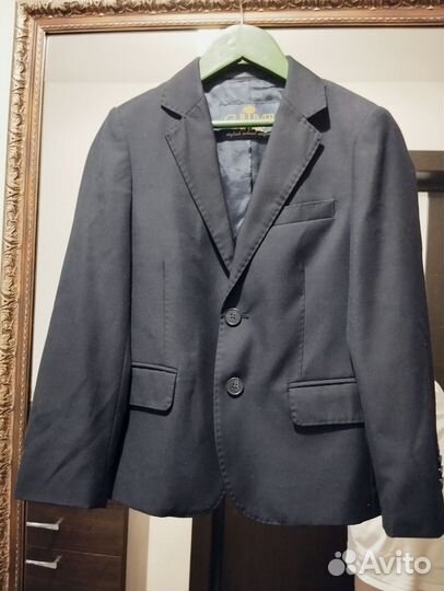 Школьный костюм для мальчика 128 gulliver