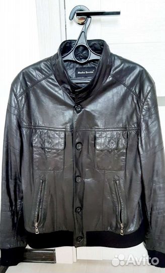 Кожаная куртка мужская