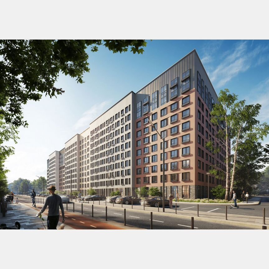 1-к. квартира, 50,5 м², 10/10 эт.