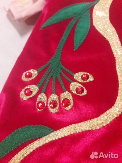 Купальник для спортивной аэробики, р.128-142,новый