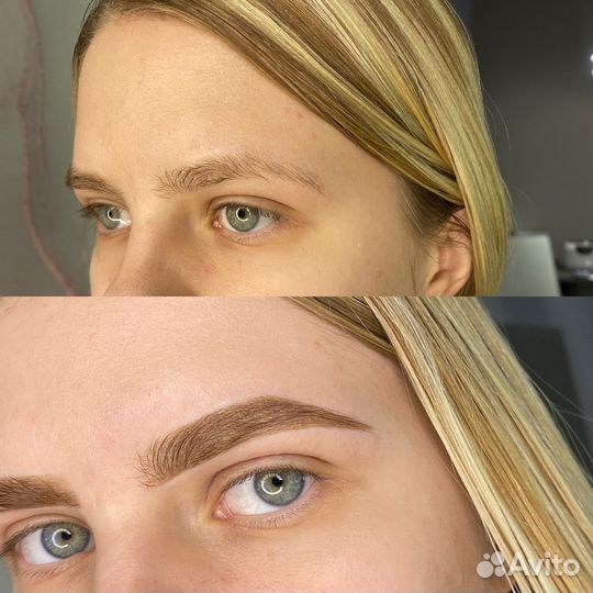 Оформление бровей