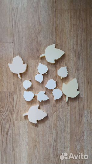 Цветы и звезды из пенопласта