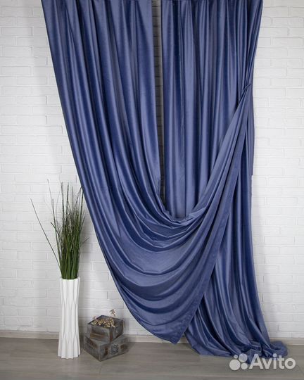 Шторы бархат Беллиссимо фиалковый