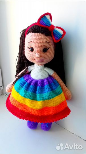 Вязаные игрушки амигуруми для детей