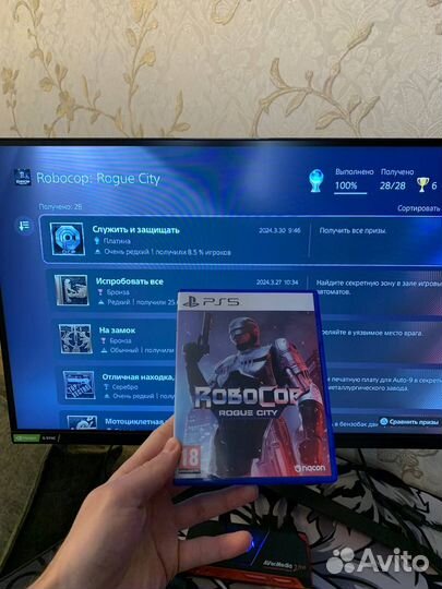 Robocop rogue city ps5 диск