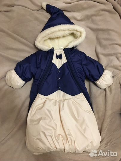 Зимний комбинезон для мальчика