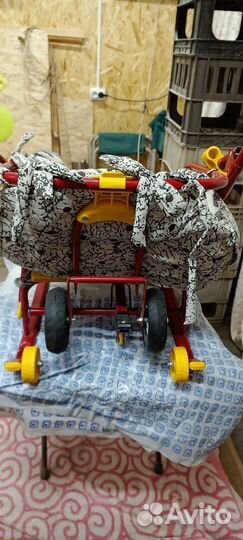 Детские санки на колесах