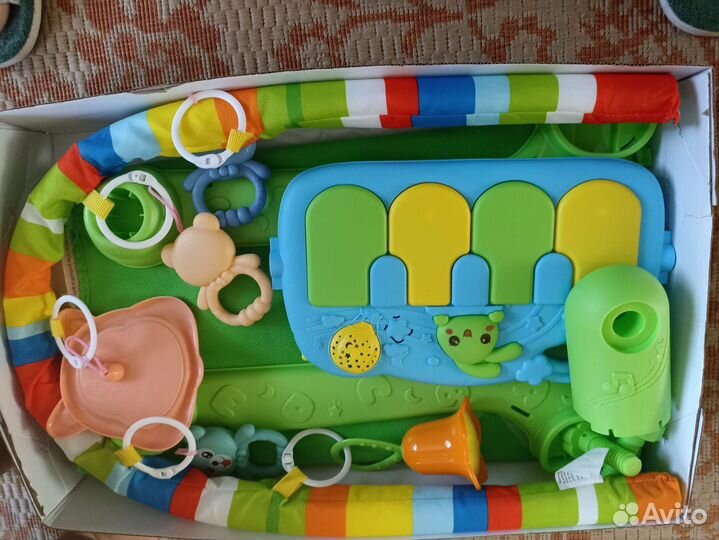 Развивающий коврик музыкальный