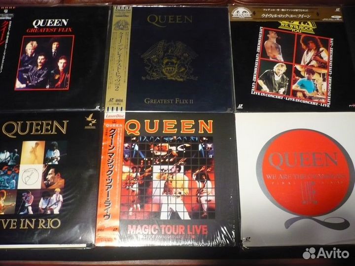 Лазерные диски LD LaserDisc Queen Квин Япония