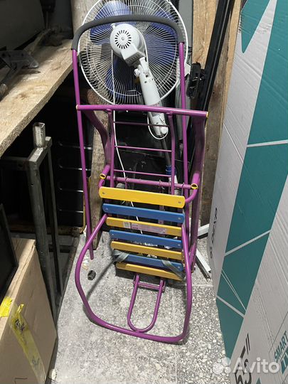 Детские санки с колесами