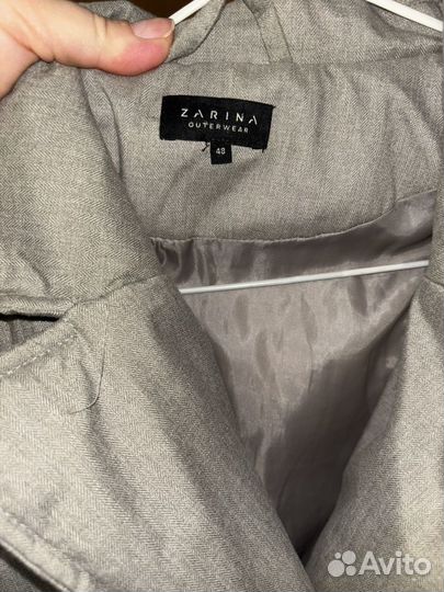 Пуховик женский zara 48/50