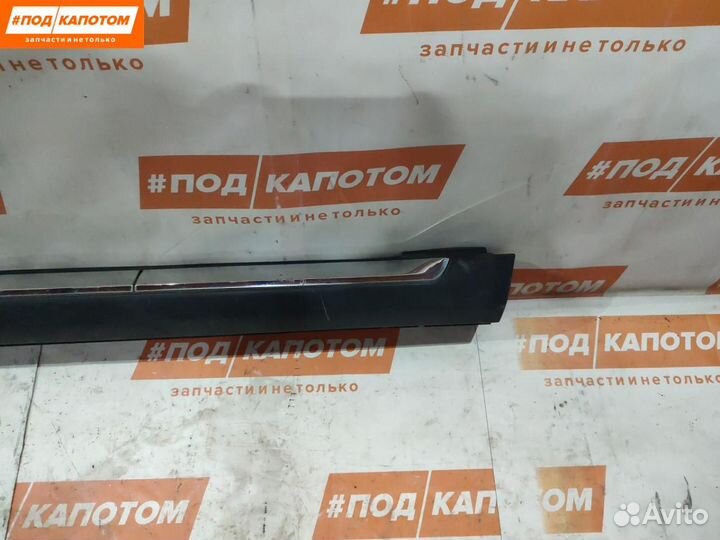 Накладка на порог левая Mitsubishi Outlander 2