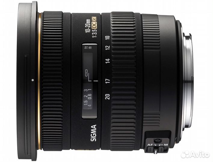 Sigma AF 10-20mm f/3.5 EX DC HSM Canon EF-S