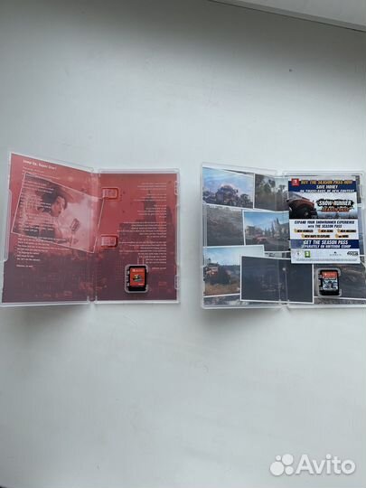 Картриджи nintendo switch mario snowrunner