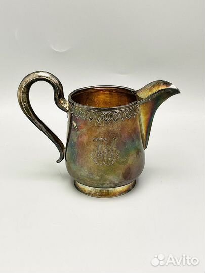 Молочник серебро 84 проба Милюков