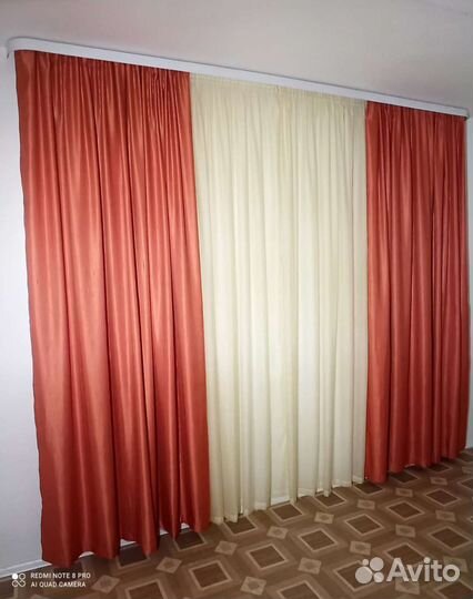 Шторы готовые новые