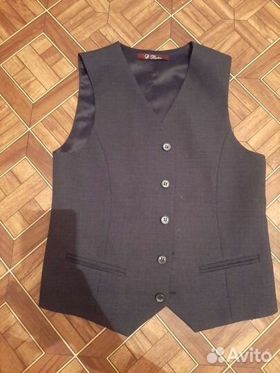 Бостон на мальчика серый 128