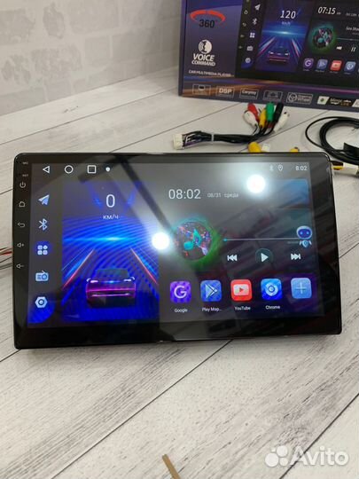 Магнитола Android.8ядер.4/64.DSP.9-дюйм