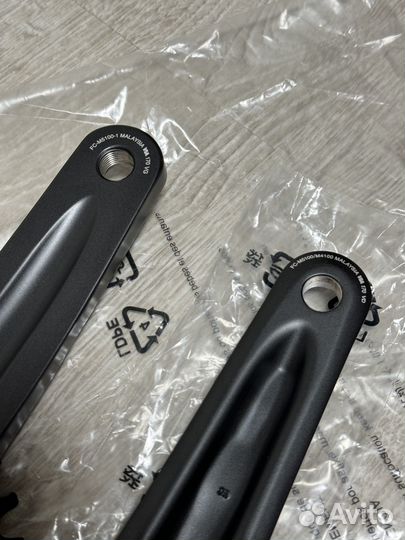 Шатуны Shimano Deore M5100, 170mm, 32t