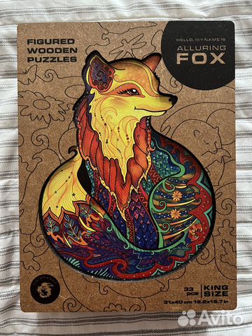 Unidragon alluring fox. Паззл