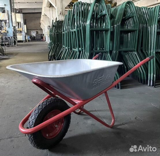 Строительные усиленные тачки 110Л 250кг